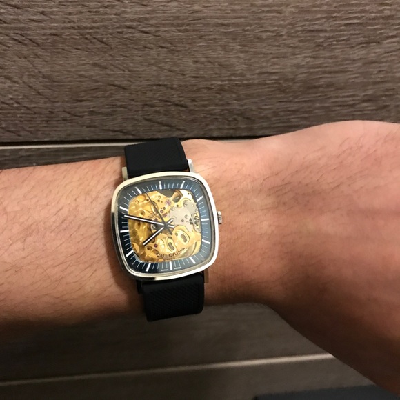vulcain skeleton watch